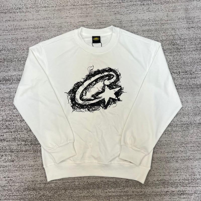 26 American Streetwear Graphic Print Crewneck Sweatshirt Loose Fit Teens