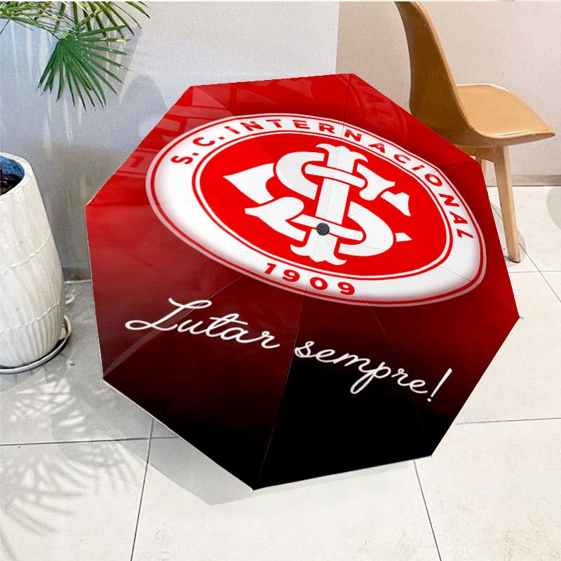 Always Fight Spirit Printed Automatic Umbrella, 8-Frame for Travel, Camping, Casual Umbrella, Essential Gift for for Family and Friends