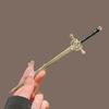 DIY Creative Chinese Style Hairpin Punk Sword Shape Hair Fork Fashion Hair Accessory for Women Cosplay Hanfu Party Wear