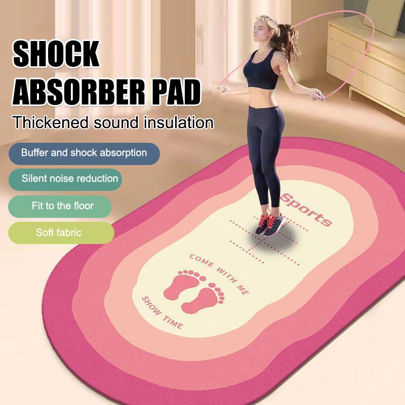 

Скакалка Килимок для йоги, Райдужний, Спорт, Дім, Амортизуючий, Килимки для підлоги, Фітнес, Нековзний килим, Потовщений, Безшумний