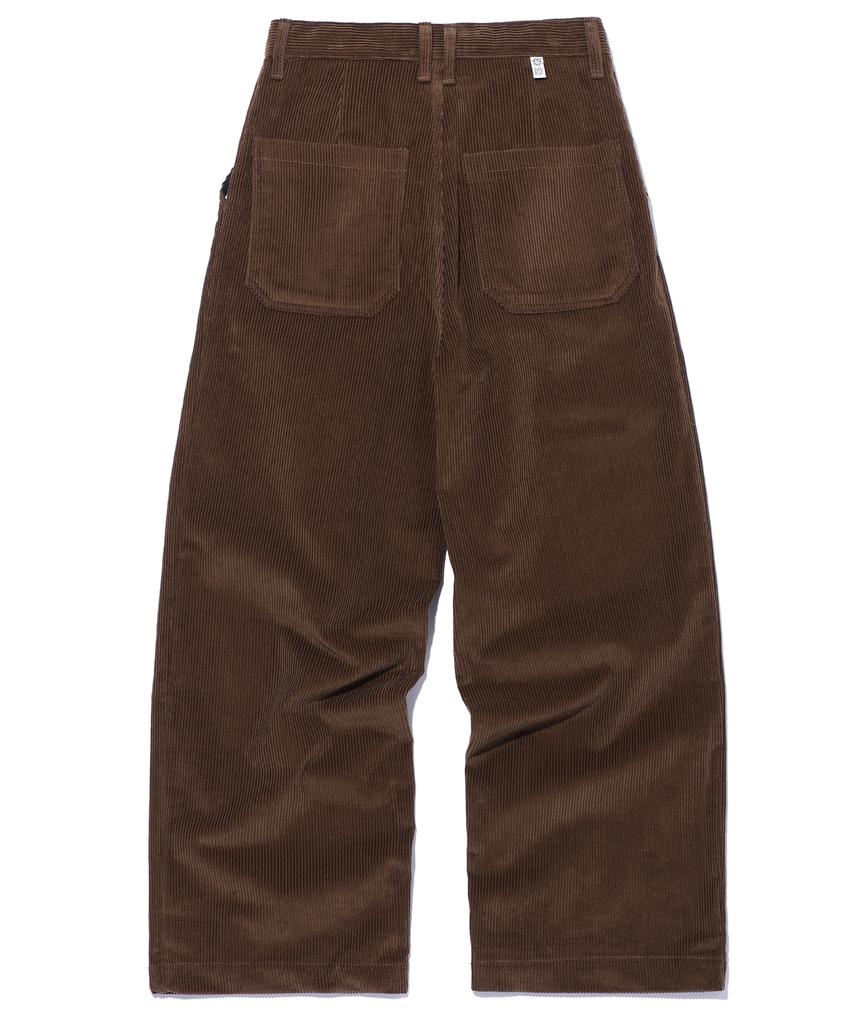 CPGN STUDIO Balloon Wide Corduroy Pants Dark Brown