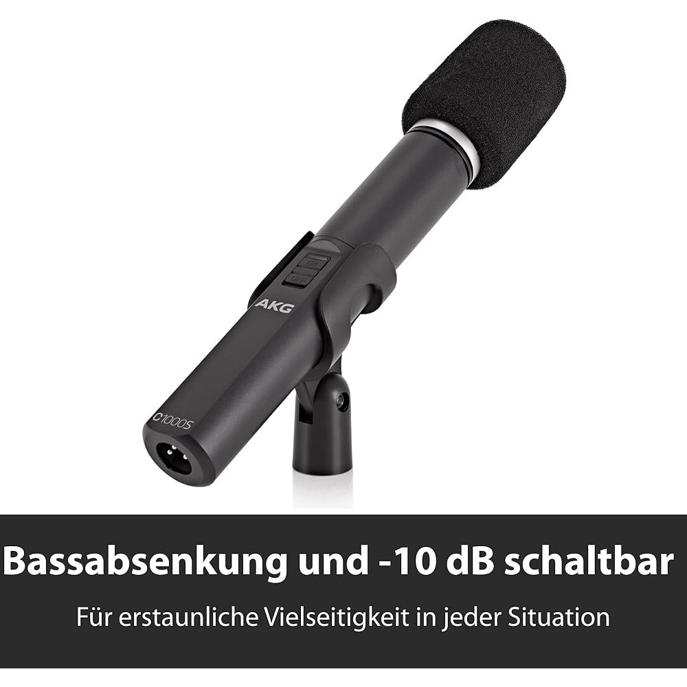 AKG Pro Audio C1000s Condenser Microphone, Multipattern by AKG Pro Audio