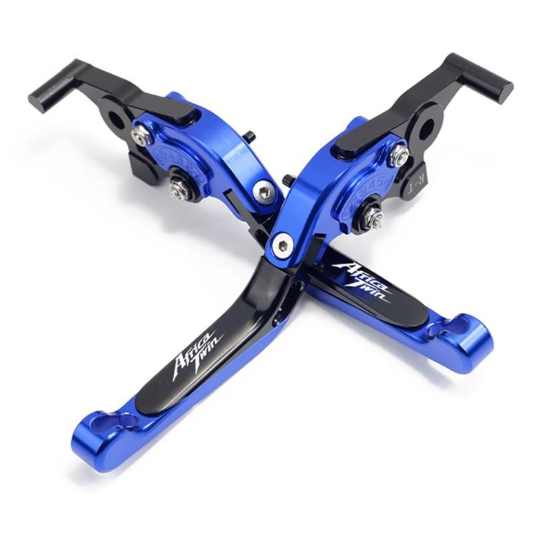 Adjustable Folding Brake Clutch Lever Honda CRF1000L African Twin CNC Aluminum Handlebar Control