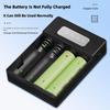 Chargers Pack Shell 18650 Battery Box Case with LED Light & Indicator for Cellphone Fast Charging Portable Battery Holder