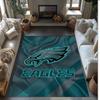 Philadelphia Eagles Tappeto in Velluto di Cristallo Morbido Anti?Tappetino Antiscivolo Comodo per Casa Soggiorno Camera da Letto Tappeto Decorativo
