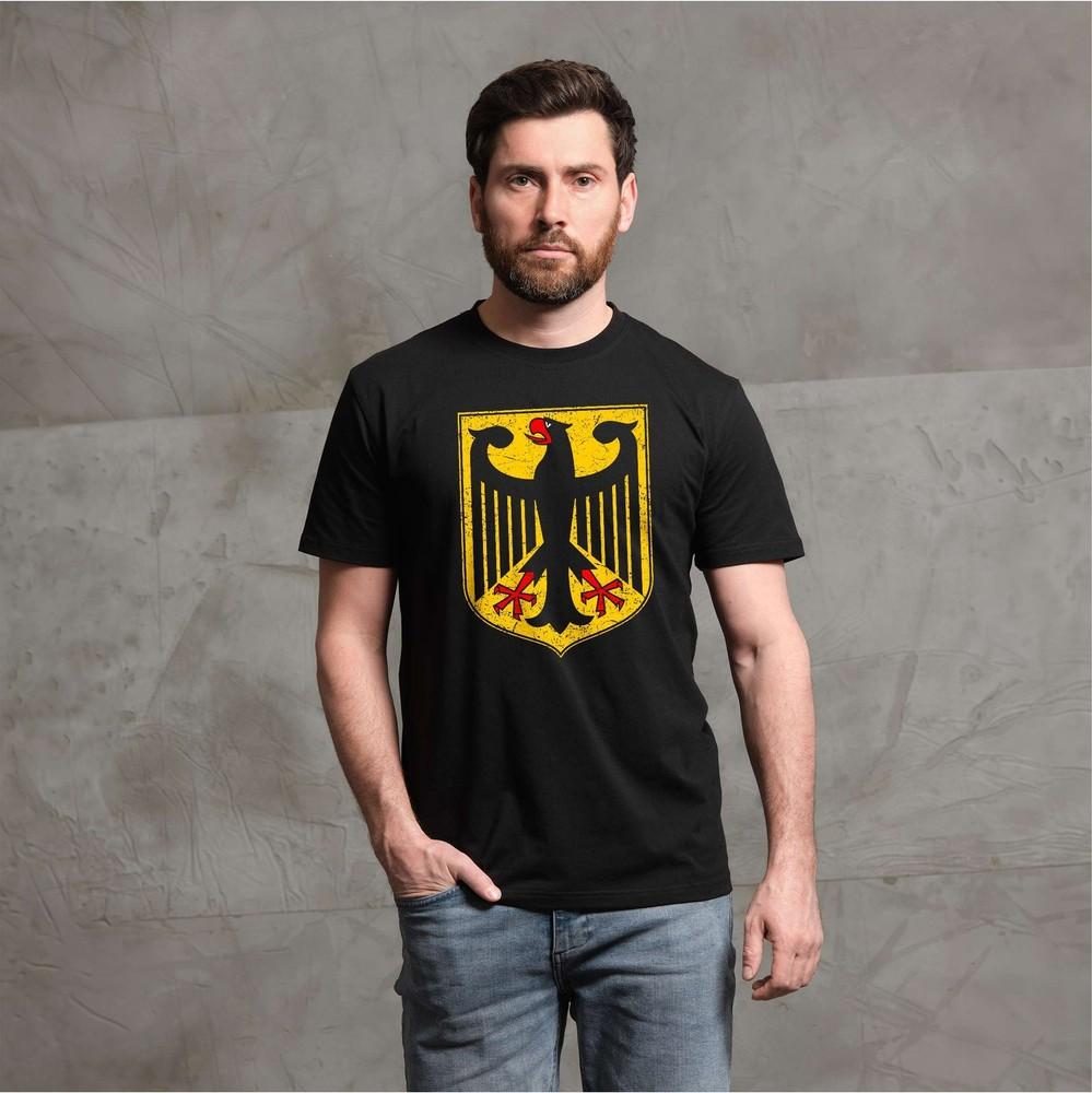 

Germany T-shirt German eagle Coat of arms deutschland patriotic tee 4XL