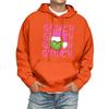 Men's Print Hooded Sweatshirt Long-Sleeve Casual Pullover Hoodie Hooded Sweatshirt