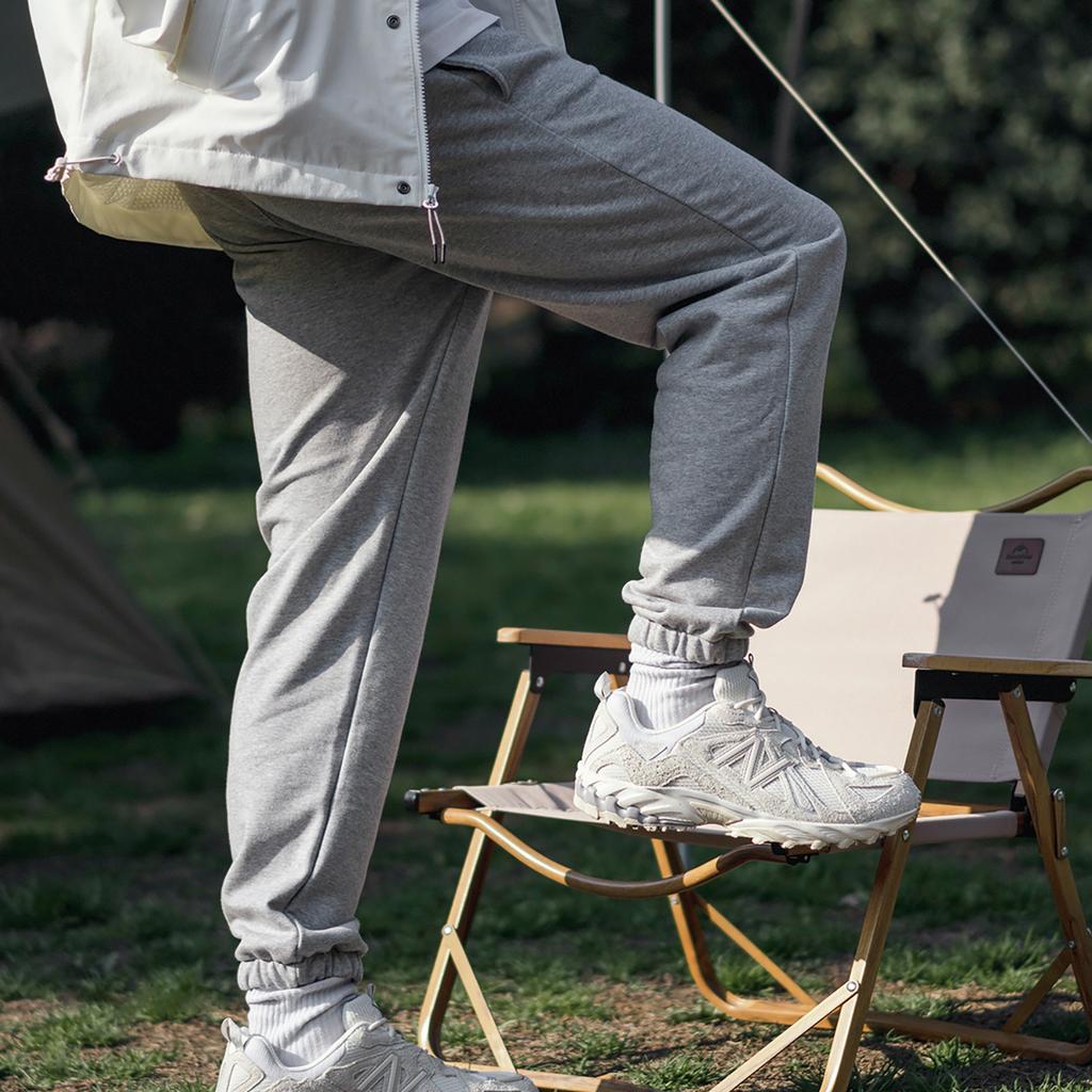 New Balance Essentials Stacked Logo Sweatpants Asia Sizing 'Grey' Men's AMP31539-AG
