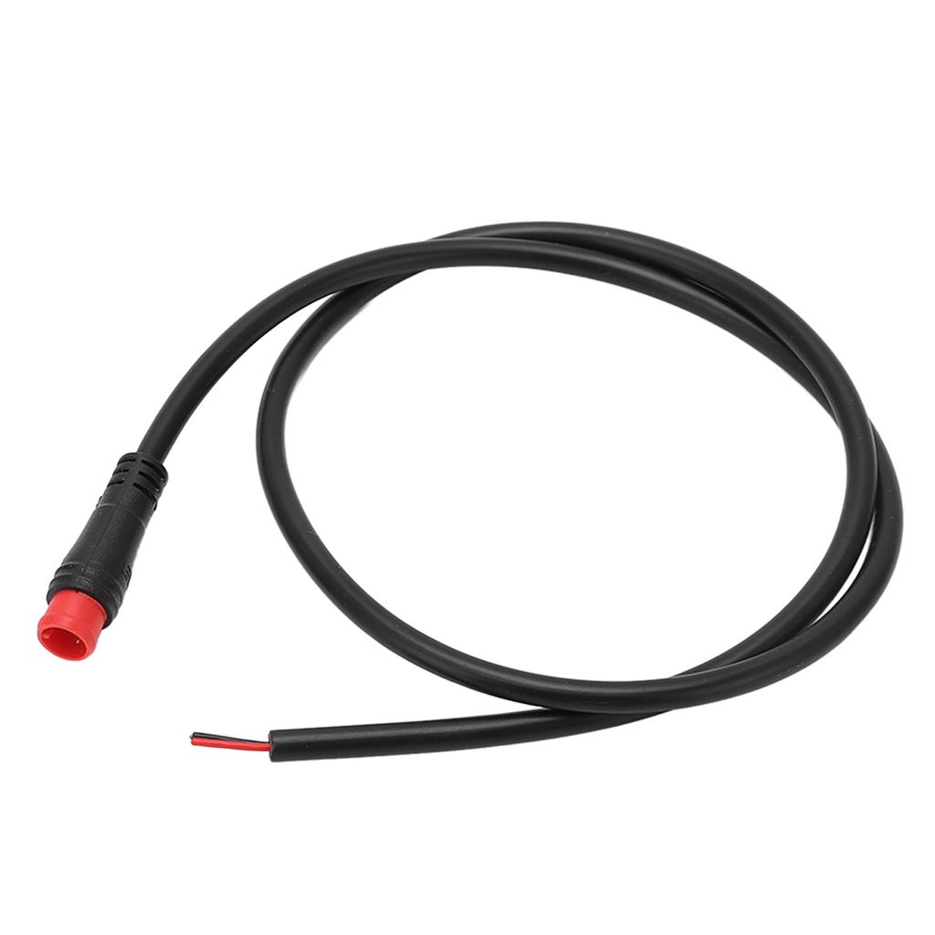 2 Core Electric Bike Male Extension Cable 200V AC Electric Bike Accessory for Replacement