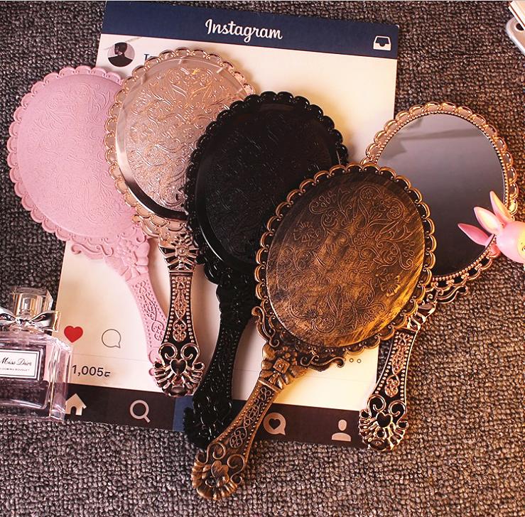 Lash Mirror Hand Travel Makeup Hand Held Mirror for Eyelash Extension Mirror LAVA Handheld Makeup m Irror Vanity