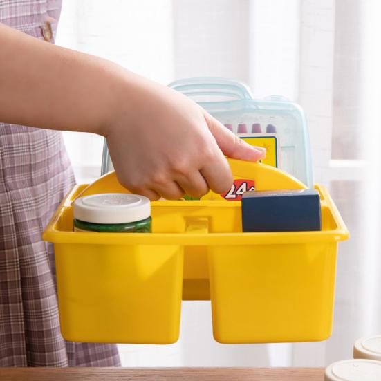 Mehrzweck Stapelbarer Aufbewahrungskorb Kunststoff Praktische Einzelgitter Aufbewahrungsschale für Kinder