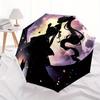 Ombrello Automatico Sailormoon - Pieghevole con 8 Stecche in Ferro, Portatile per Esterno, Regalo, Ombrello da Esterno, Accessorio Giocoso, Alta Qualità Resistente