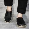 New Handmade Men's Shoes Leather Casual Shoes Breathable Office Male Flats Moccasins Driving Loafers Slip on Business Shoe