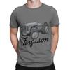 Trattore Ferguson TE20 Little Grey Fergie Grafica Divertente Maglietta 100% Cotone Massey Ferguson Magliette Top Per Unisex