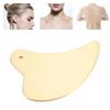 Sha Facial Tool Copper Facial Scraping Massage Tool Promote Circulation Face Guasha Board Portab