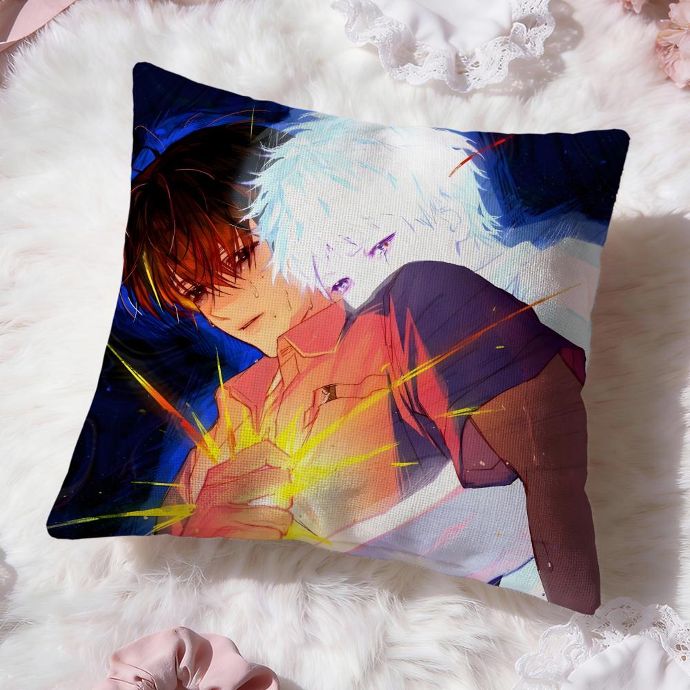 T-The Summer Hikaru DiedS Cushion Cover Premium Comfort Reversible Pillow Cove -Two in One Design for Any Room & Car Interior