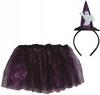 Kostium Strój Zestaw Czarownica Wiedźma Duch Duszek Halloween Karnawał Bal