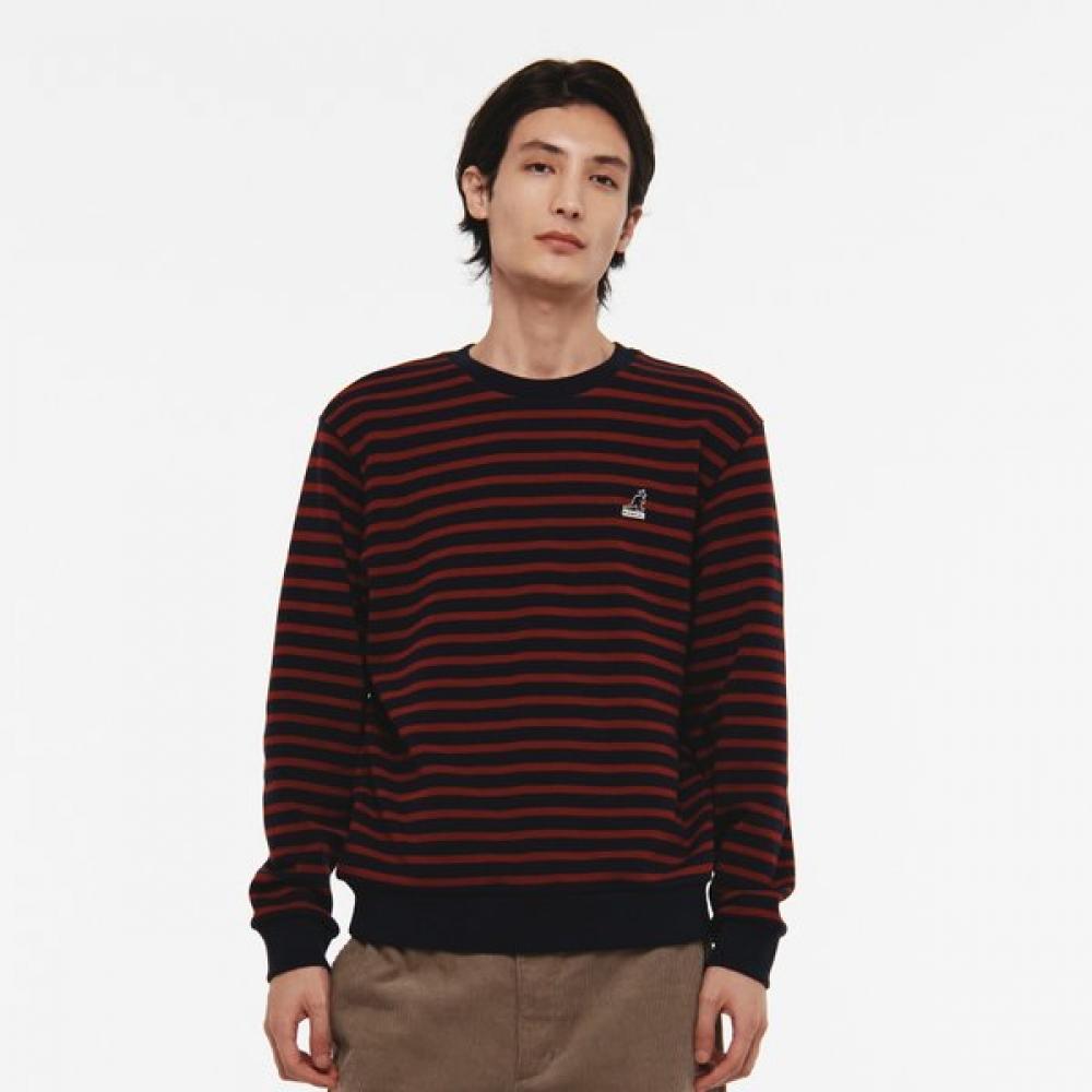 KANGOL Классическая толстовка с полосками и логотипом, темно-синяя, 1784 SS