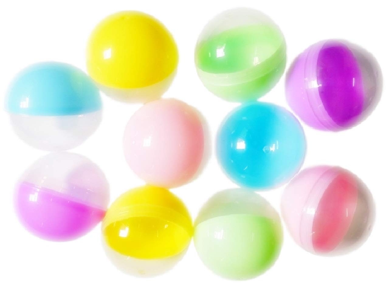 

Алоала 45мм 50шт Капсулы Гача Пустые Цветные Капсулы (Пастельные цвета)