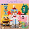SpongeBob Schwammkopf Bausteine ​​Spielzeug Minifiguren Kindergeschenk Geburtstag Weihnachten