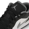 Air Jordan 1 Low Czarne Średnioszare Sneakersy Unisex Białe 553558-040