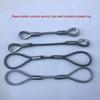 Lihu King Pressed Galvanized Carbon Steel Wire Rope Sling