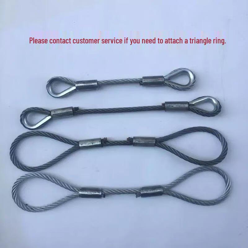 Lihu King Pressed Galvanized Carbon Steel Wire Rope Sling