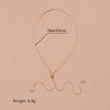 Wind Pearl Pendant Alloy Y Adjustable Necklace Suitable For Ladies Girls Commuter Vacation Party Party