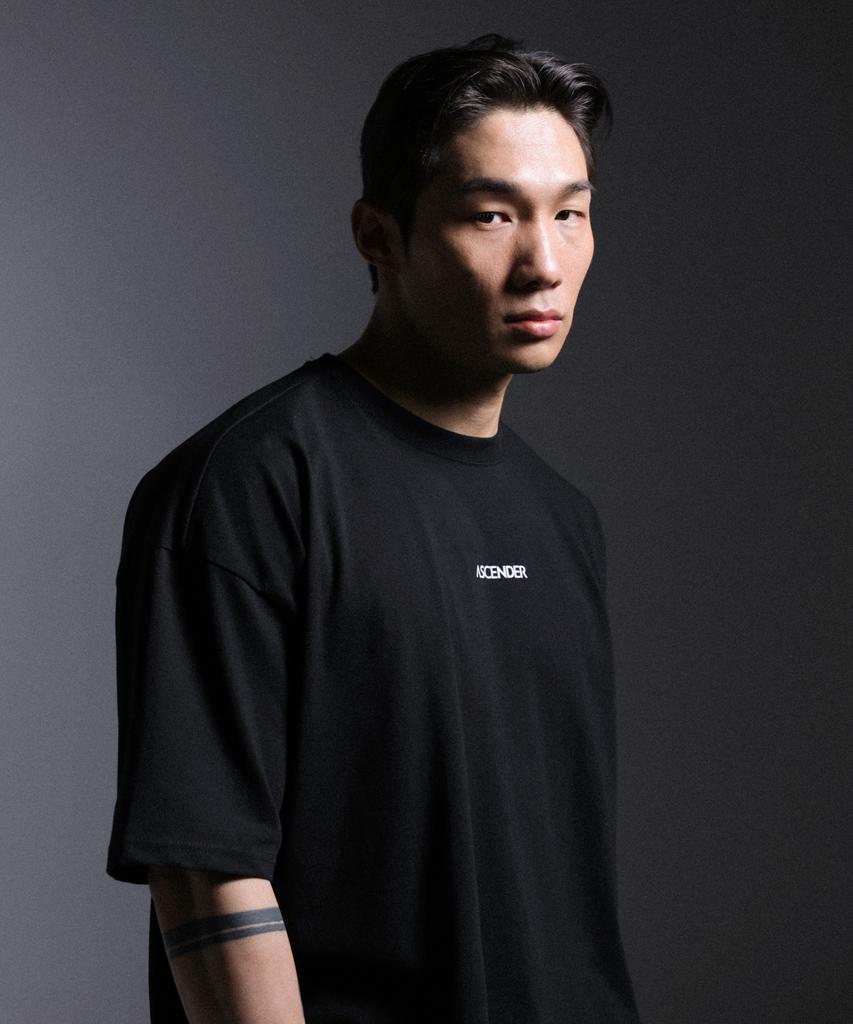 Eosendeo Basic Logo Oversized Short Sleeve [Black]