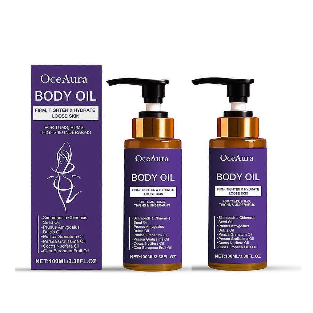 2pcs Body Oil Luxury Body Oil 100ml Gentle Formulas Suitable for All Skin Types less