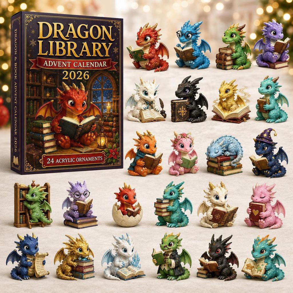 Weihnachts-Adventskalender 2026 – Feiertags-Blindbox-Kalender im Tier-Thema