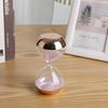 Modern Minimalist 10-Minute Transparent Hourglass Timer Ornament