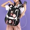 Anime Demon Slayer Backpack for Women Canvas Laptop Bag Back To Schoolbag for Teenager Girl Boy Schoolbag Men Women Travel Bag