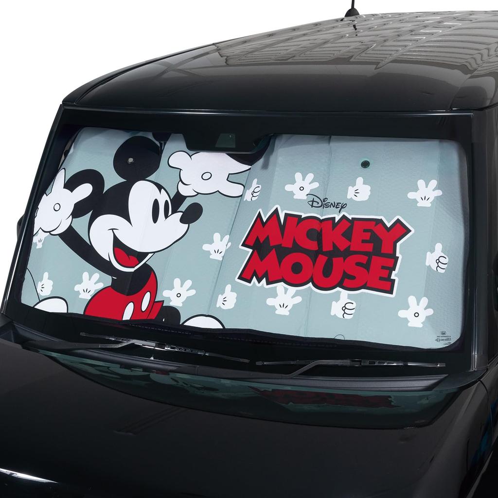 BONFORM Mickey Smile Front 1300 x Sunshade, Size 600mm, Color Gray, 7618-01GY