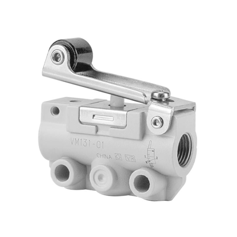 Pneumatischer Schalter Zwei-Positionen Drei-Wege Mechanisches Ventil Rollen Handbetätigte Ventile VM131-01-01A