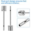30 Pcs Ball Pump Needle with Storage Box Air Inflation Needle for Football Basketball Soccer