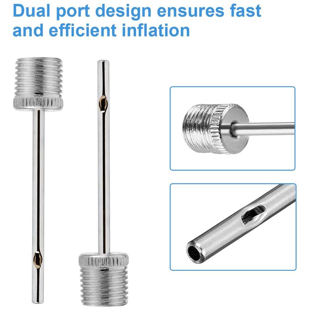 30 pcs Ball Pump Needle with Storage Box Air Inflation Needle for Football Basketball Soccer