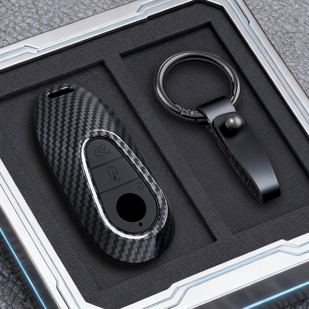 

Car Key Case Cover For Mercedes Benz C S Class W206 W223 S350 C260 C300 S400 S450 S500 Key Shell Protector Keychain