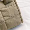 Versatile Lightweight Puffer Tote Bag Large Capacity Casual Quilted Crossbody Bag Down Cotton Bag For Women
