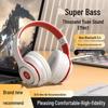 Wireless Over-Ear Bluetooth Headphones with Heavy Bass, Long Battery Life, and Noise Cancelling for Gaming