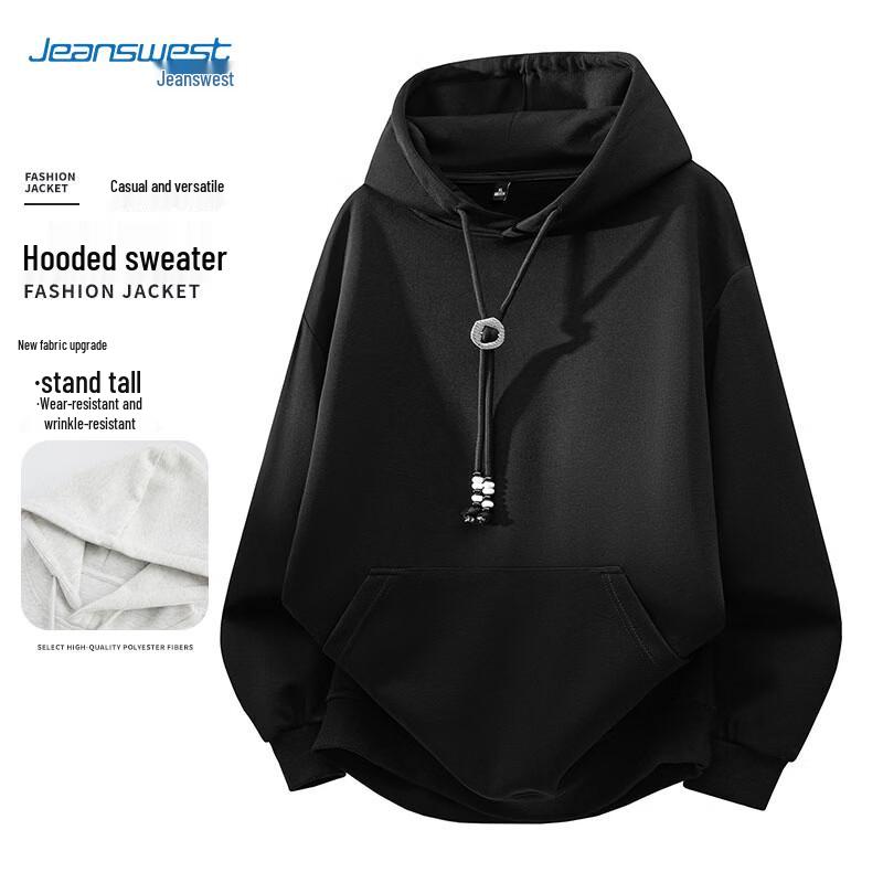 Jeanswest Men's Casual Hooded Sweatshirt