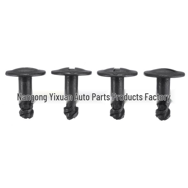 44dílná sada upevňovacích prvků podvozku pro BMW E46 řady 3: Kovové spony a šrouby pro kryt pod motor