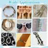 26Pcs 26 Styles Stainless Steel Beads Flat Round with Letter A~Z Stainless Steel Color 7mm Hole: 1.6mm 1pc/style