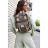 Spacious Backpack with Space for a 14" Laptop, Gray - Himawari