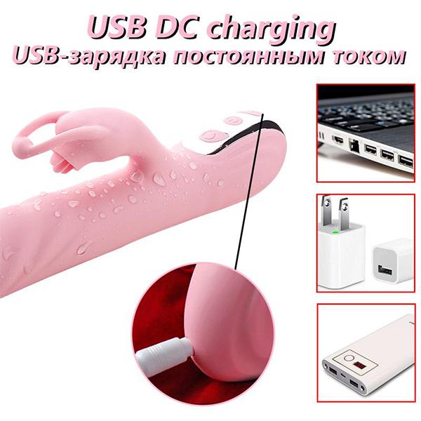 Vibrator with Tongue Licking 20+20 Speed Vaginal Massager Clitoral Licking Stimulation Dildo Sex Toy Female