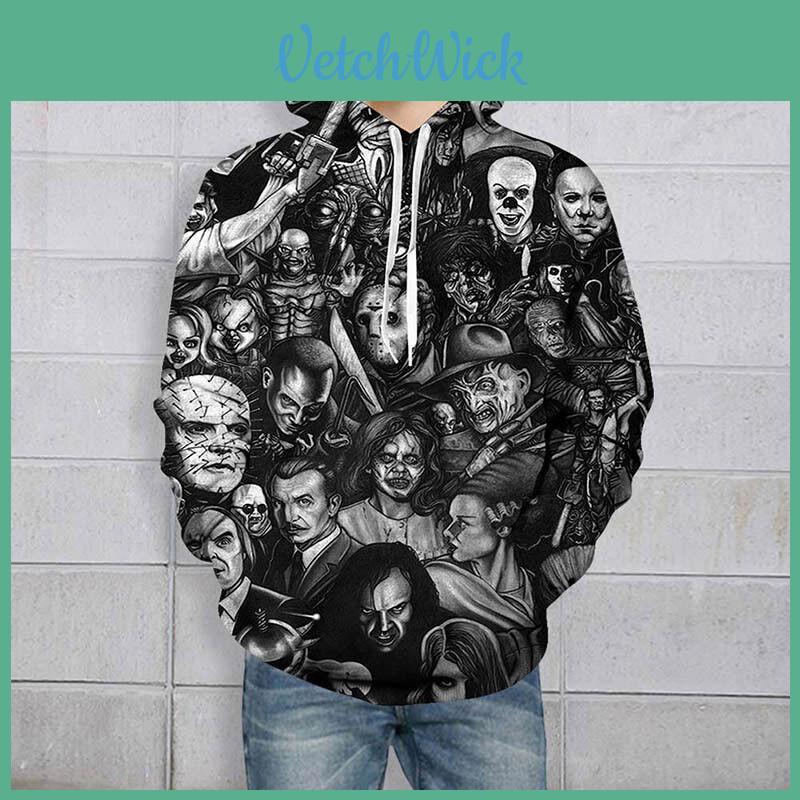Soft And Comfortable 3d Printed Skull Hoodie For Men And Women With Drawstring Hood