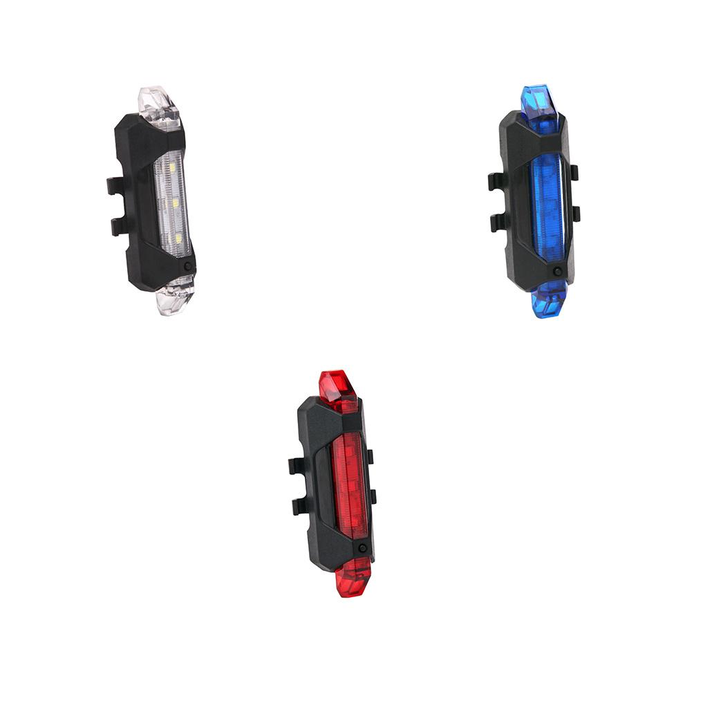 Bike Tail Light Multi Lighting Modes Rear Lamps Rechargeable Waterproof Cycling Warning Lights Household Shop Riding Accessories