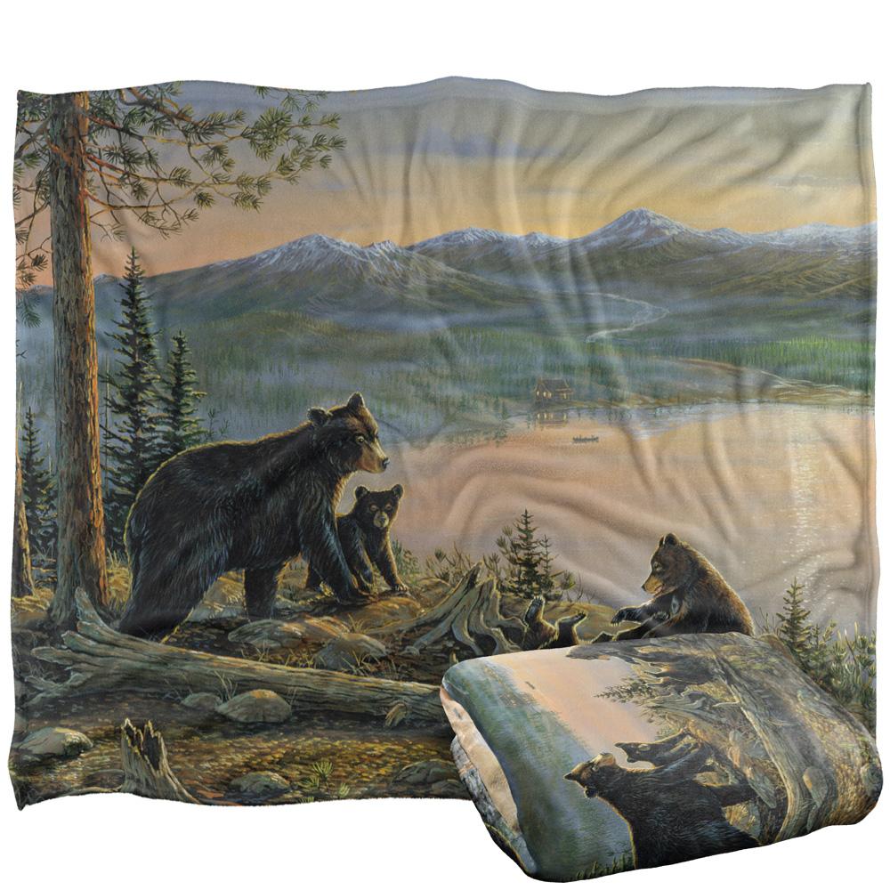 Wild Wings Serenity At Twilight 2 Silky Supersoft Blanket