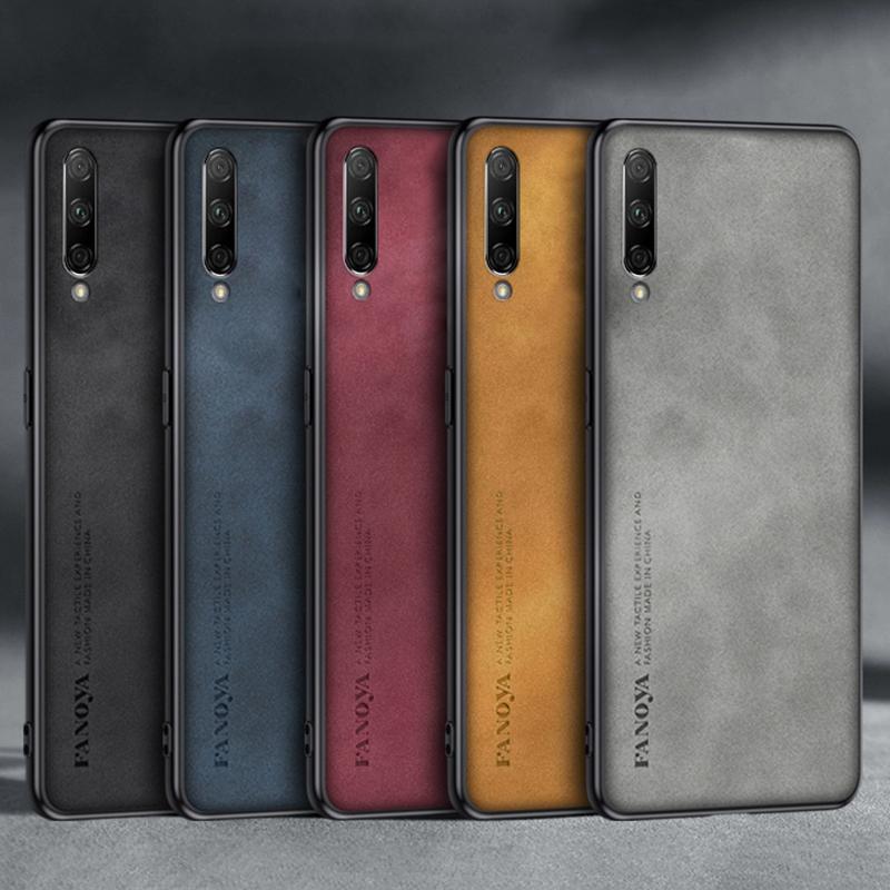 

For Honor 30i Case Luxury PU Leather Phone Case For Honor 30i Honor30i Back Cover Silicone Shockproof Full Protection Coque For Honor 30i чорний