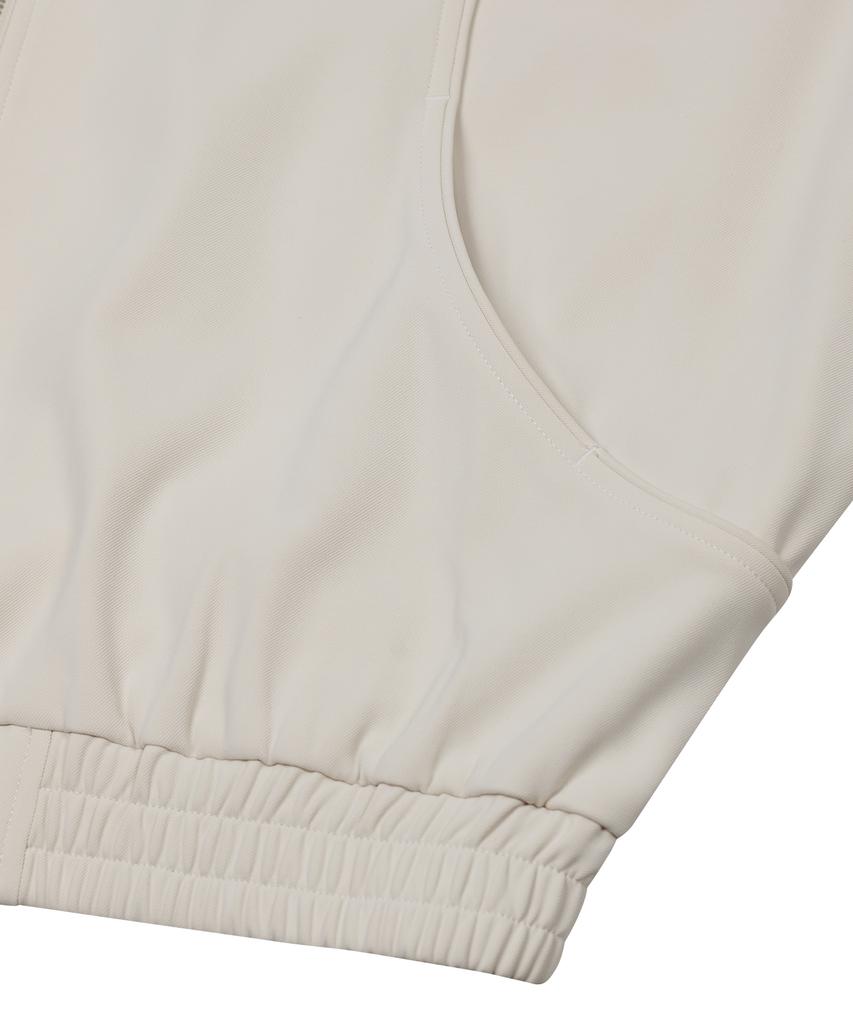 Ironyporno Whiteline 86-Iro255 Curved Blouson Jacket Ivory